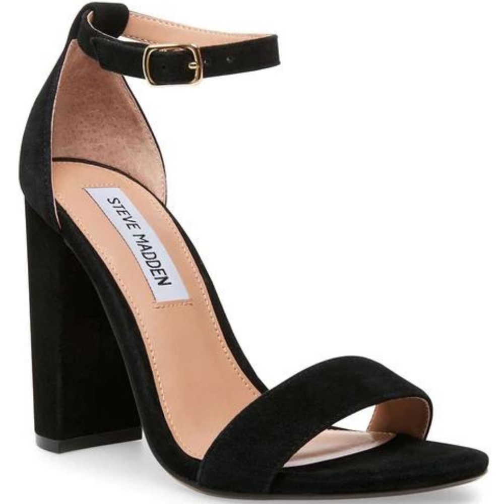 NIB Steve Madden Block Heels in Black